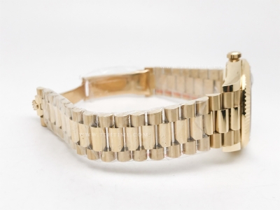 DayDate 40mm 228238 904L Flt Wt YG/YG Gold/Dia KF VR3255