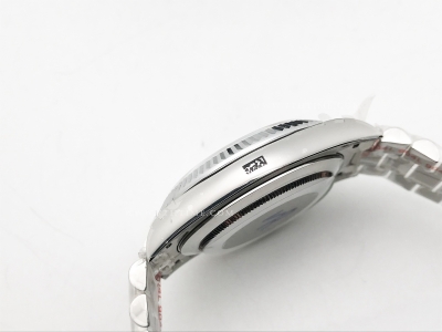 DayDate 40mm 904L Flt SS/SS Wht/Stk GMF VR3255