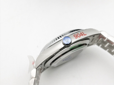 DayDate 40mm 904L Flt SS/SS L-Blue/Stk GMF VR3255