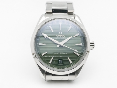 Aqua Terra 41mm SS/SS Green Teak JVS A8900