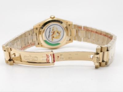 DayDate 40mm 228238 904L Flt Wt YG/YG Gold/Rm KF VR3255