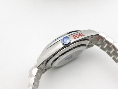 DayDate 40mm 904L Flt SS/SS Grey/Stk GMF VR3255