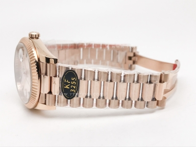 DayDate 40mm 228235 904L Flt Wt RG/RG R-Gold/Dia KF VR3255