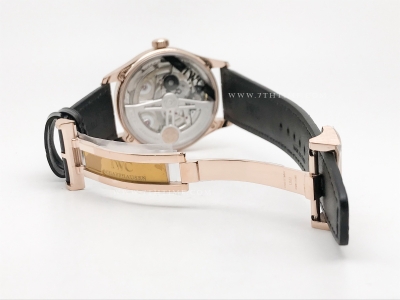 Portugieser Auto 7 Days IW500704 RG/LE Blk/Num APSF A52010