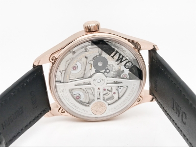 Portugieser Auto 7 Days IW500704 RG/LE Blk/Num APSF A52010