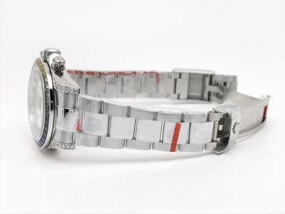 Daytona 116599RBOW Wt WG/WG Blk/Dia SWF V2 SH4130