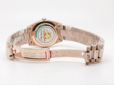 DayDate 40mm 228235 904L Flt Wt RG/RG G-Gry/Rm KF VR3255