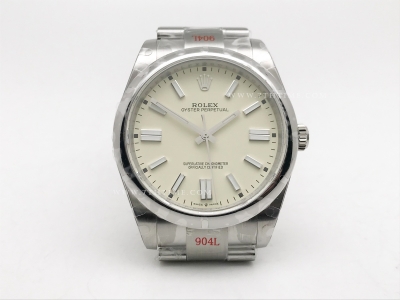 Oyster Pert 41mm 124300 SS/SS B.Yellow GMF VR3230