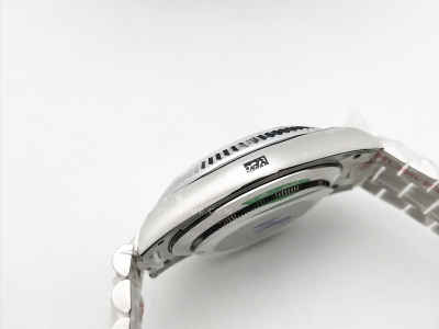 DayDate 40mm 904L Flt SS/SS Silv/Dia GMF VR3255