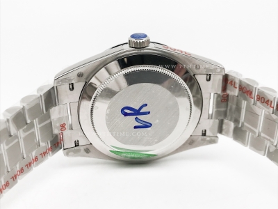 DayDate 40mm 904L Flt SS/SS Silv/Dia GMF VR3255