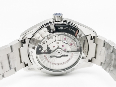 Aqua Terra 2015 41mm SS/SS Blk/Yelw JVS A8508