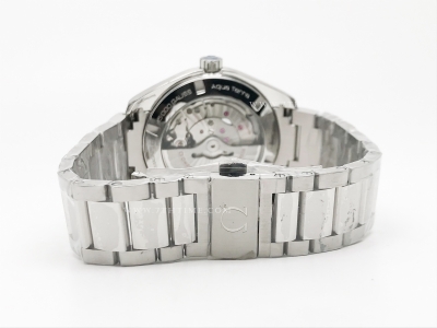 Aqua Terra 2015 41mm SS/SS Blk/Yelw JVS A8508