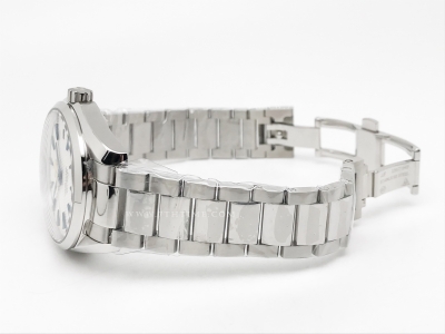 Aqua Terra 2015 41mm SS/SS Wht/Blue JVS A8508