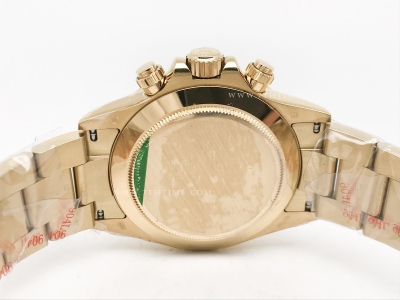 Daytona 116508 Wt YG/YG Grn/Stk SWF V2 SH4130