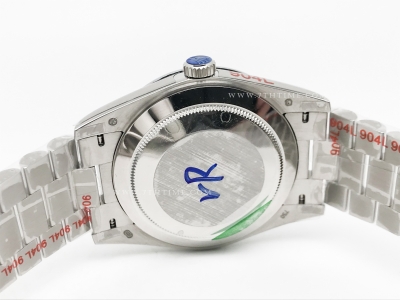 DayDate 40mm 904L Flt SS/SS M-Wht/Dia GMF VR3255