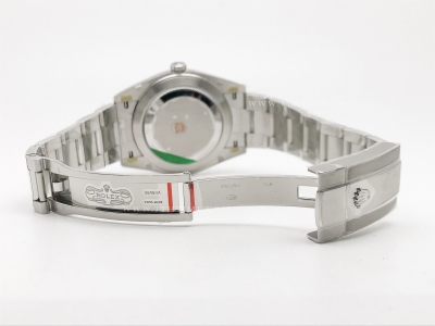 DJ2 41mm 126334 Oys Flt 904L SS/SS Grn/Stk EWE A3235