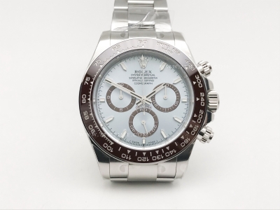 Daytona 126506 904L Brn CER/SS I-Blu/Stk EWE A4131