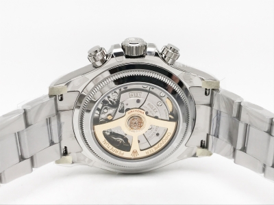 Daytona 126506 904L Brn CER/SS I-Blu/Stk EWE A4131