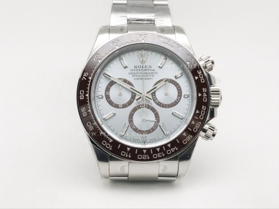 Daytona 126506 904L Brn CER/SS I-Blu/Dia EWE A4131