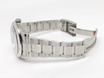 DJ2 41mm 126334 Oys Flt 904L SS/SS HC-Blue/Stk EWE A3235