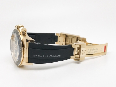 Daytona 126518LN 904L YG/RU Gold/Blk/Stk EWE A4131