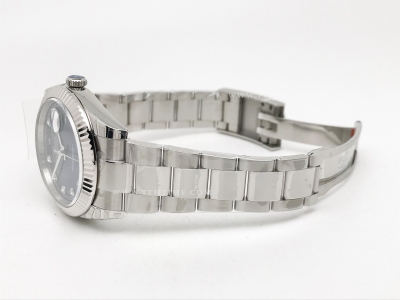 DJ2 41mm 126334 Oys Flt 904L SS/SS Blue/Dia EWE A3235