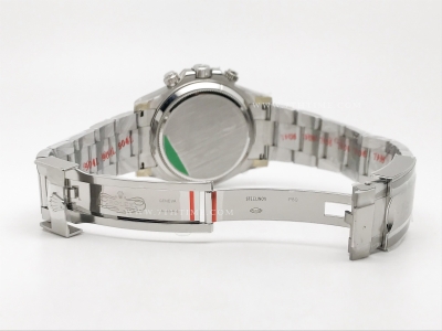 Daytona 126500 904L SS/SS Black/Stk APF DD4801