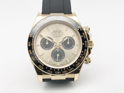 Daytona 126518LN 904L YG/RU Black/Stk APF DD4801