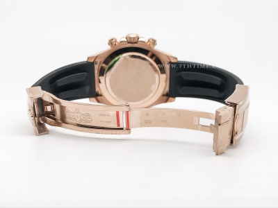 Daytona 116515LN Wt RG/RU Met/Stk SWF V2 SH4130