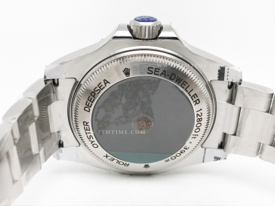 Deep Sea Dweller 126660 SS/SS Black EWE A3235