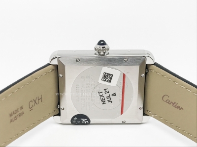 Cartier Tank Solo XL SS/LE White AF Miyota 9015