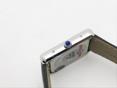 Cartier Tank Solo Large SS/LE Wht AF Swiss Qtz