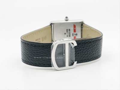 Cartier Tank Solo Large SS/LE Wht AF Swiss Qtz