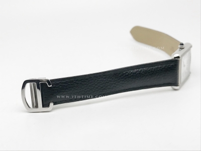 Cartier Tank Solo Small Dia SS/LE Wht AF Swiss Qtz