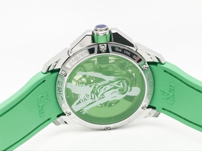 Jacob & Co CR7 Epic X SS/NY/RU Green TWF JR2301