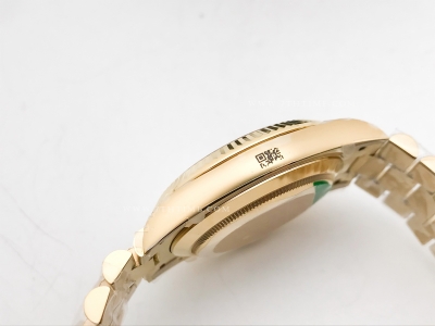 DayDate 40mm 904L Flt Wt YG/YG YG/Stk TMF SH3255