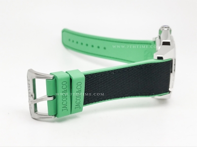 Jacob & Co CR7 Epic X Dia SS/NY/RU Green TWF JR2301