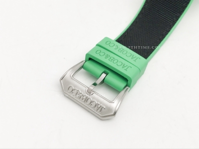 Jacob & Co CR7 Epic X Dia SS/NY/RU Green TWF JR2301