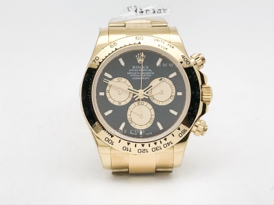 Daytona 126508 YG/YG Blk/Stk FF A7750