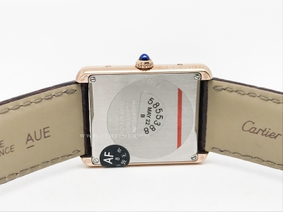 Cartier Tank Solo Large Dia RG/LE Wht AF Swiss Qtz