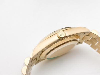 DayDate 40mm 904L Flt Wt YG/YG YG/Rm/Stk TMF SH3255