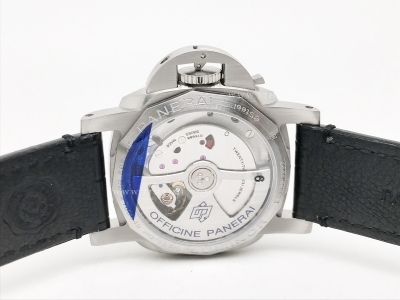 Luminor Quaranta BiTempo 40mm SS/RU Black VSF P900