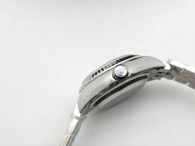 DateJust Ladies 28mm Jub Flt 904L SS/SS Green/Stk GMF A2671