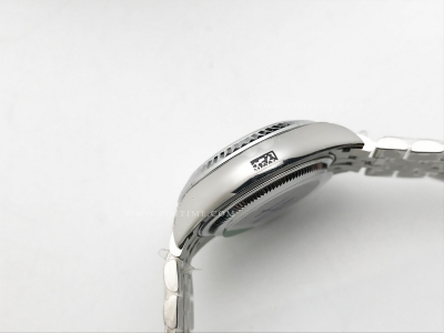 DateJust Ladies 28mm Jub Flt 904L SS/SS Grey/Stk GMF A2671