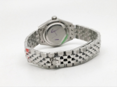 DateJust Ladies 28mm Jub Flt 904L SS/SS Silv/Dia GMF A2671