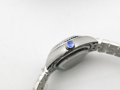 DateJust Ladies 28mm Jub Flt 904L SS/SS M-Wht/Dia GMF A2671