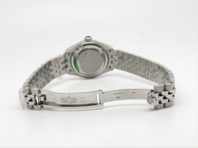 DateJust Ladies 28mm Jub Flt 904L SS/SS M-Wht/Dia GMF A2671