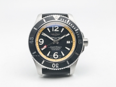 Superocean 44mm V2 SS/RU Black/Yellow TF Asia 2824