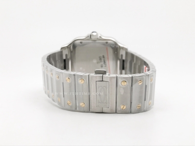 Santos De Cartier 2018 Mens XL YG/SS Grey BVF MY9019