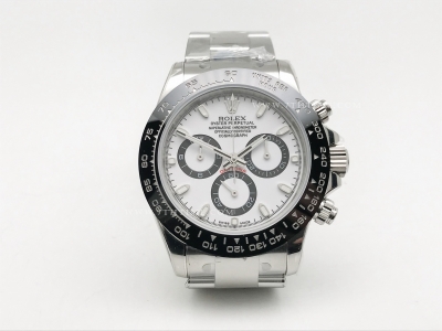 Daytona 116500 SS/SS White/Stk OMF Asia 7750